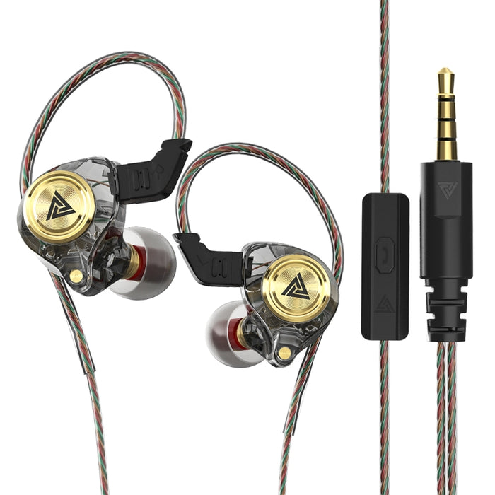 QKZ AK3 FiLe In-ear Subwoofer Auricular controlado por cable con micrófono