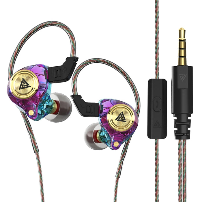 QKZ AK3 FiLe In-ear Subwoofer Auricular controlado por cable con micrófono