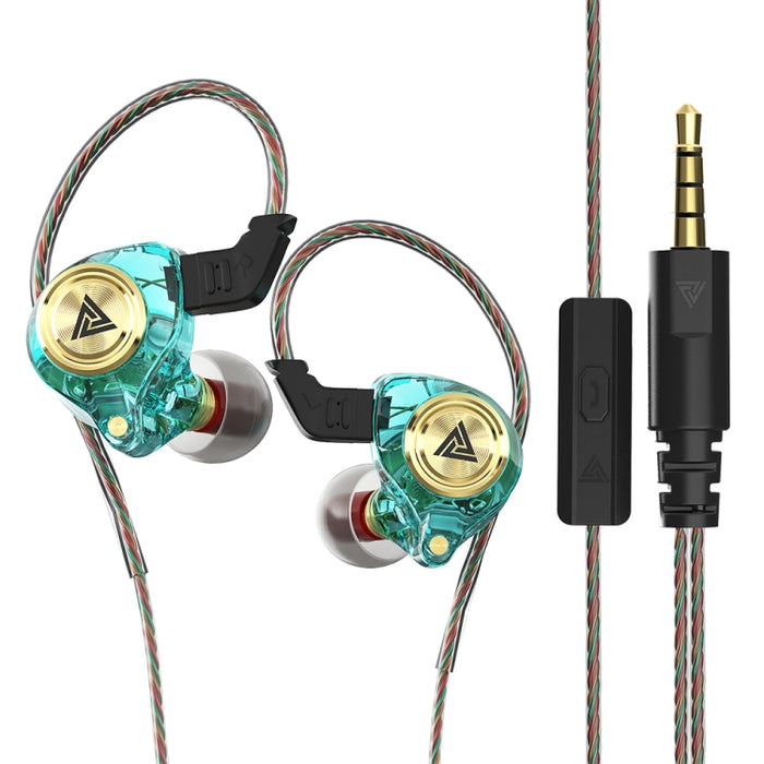 QKZ AK3 FiLe In-ear Subwoofer Auricular controlado por cable con micrófono