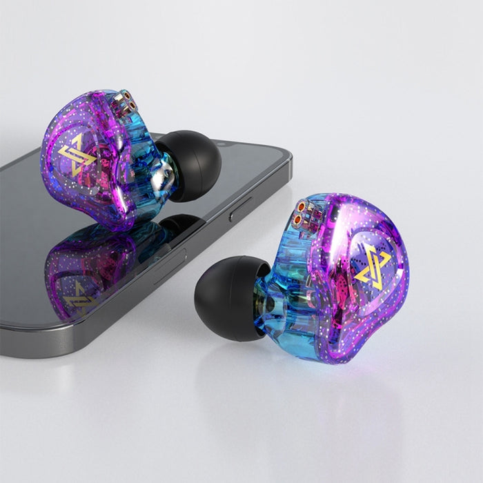 QKZ AK6 MAX In-ear Dynamic Subwoofer Auricular controlado por cable