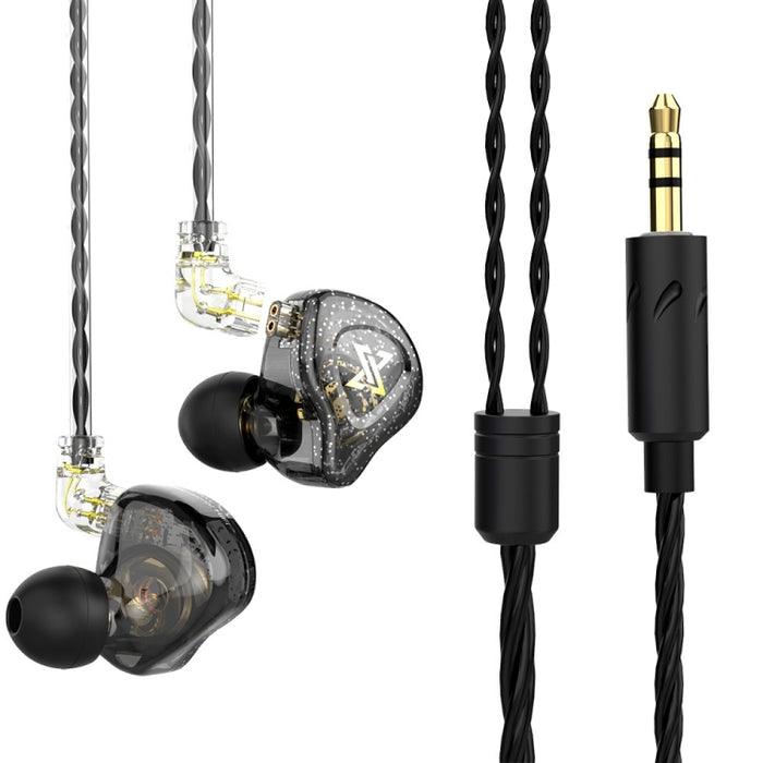 QKZ AK6 MAX In-ear Dynamic Subwoofer Auricular controlado por cable
