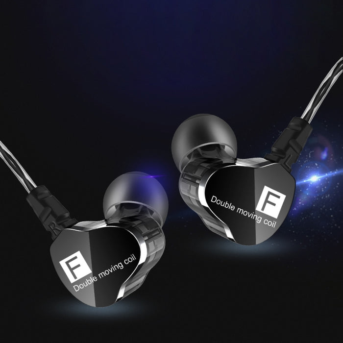 QKZ F910 In-Ear Subwoofer Dual Dynamic Auricular