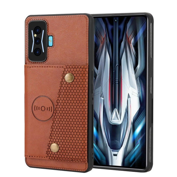 Estuche magnético para teléfono con ranuras para tarjetas con doble hebilla, For OPPO Reno7 4G, For Xiaomi Redmi K50 Pro, For OPPO Reno7 Pro, For Xiaomi Redmi K50 Gaming, For OPPO Reno8, For Xiaomi Redmi Note 11T Pro, For OPPO Reno8 Pro, For vivo X70  ...