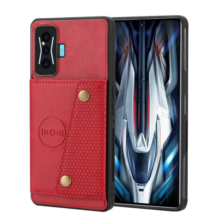 Estuche magnético para teléfono con ranuras para tarjetas con doble hebilla, For OPPO Reno7 4G, For Xiaomi Redmi K50 Pro, For OPPO Reno7 Pro, For Xiaomi Redmi K50 Gaming, For OPPO Reno8, For Xiaomi Redmi Note 11T Pro, For OPPO Reno8 Pro, For vivo X70  ...