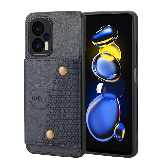 Estuche magnético para teléfono con ranuras para tarjetas con doble hebilla, For OPPO Reno7 4G, For Xiaomi Redmi K50 Pro, For OPPO Reno7 Pro, For Xiaomi Redmi K50 Gaming, For OPPO Reno8, For Xiaomi Redmi Note 11T Pro, For OPPO Reno8 Pro, For vivo X70  ...