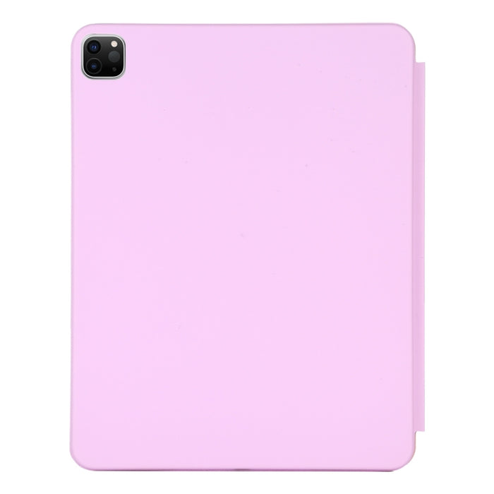 Estuche de cuero inteligente con tapa horizontal de 3 pliegues con función de suspensión / activación y soporte, For iPad Pro 11 inch (2020/2021), For iPad Pro 11 inch (2020), For iPad Pro 12.9 inch (2020/2021), For iPad Pro 12.9 inch (2020)