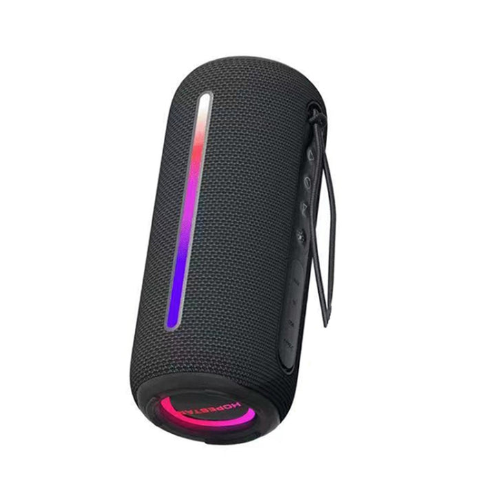 HOPESTAR P39 Altavoz Bluetooth inalámbrico con luz RGB impermeable para exteriores