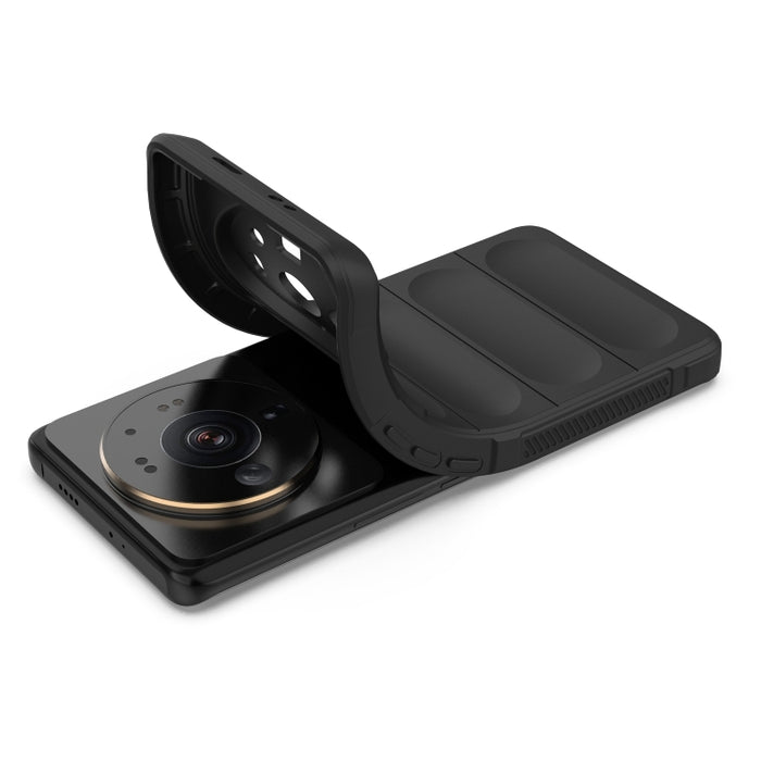 Magic Shield TPU + Estuche para teléfono de franela, For Xiaomi 12S Ultra