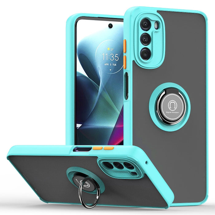 Q Shadow 1 Series Funda para teléfono de TPU y PC, For Motorola Moto G 5G 2022, For Xiaomi Redmi Note 11E, For Realme C31, For Xiaomi Poco X4 GT