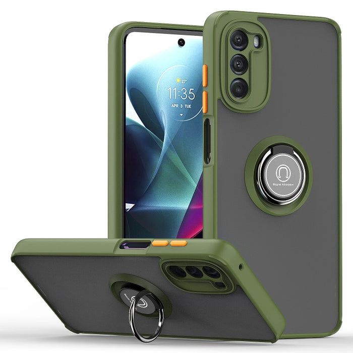 Q Shadow 1 Series Funda para teléfono de TPU y PC, For Motorola Moto G 5G 2022, For Xiaomi Redmi Note 11E, For Realme C31, For Xiaomi Poco X4 GT