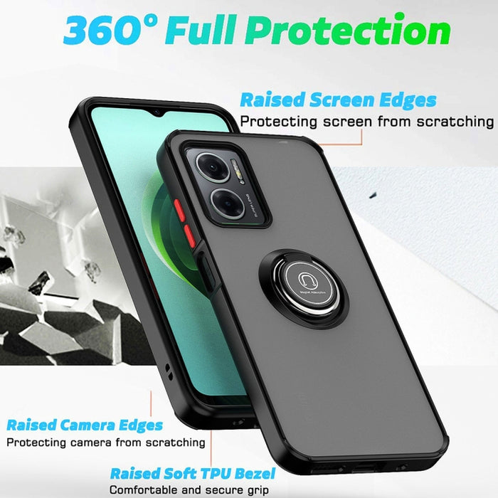 Q Shadow 1 Series Funda para teléfono de TPU y PC, For Motorola Moto G 5G 2022, For Xiaomi Redmi Note 11E, For Realme C31, For Xiaomi Poco X4 GT