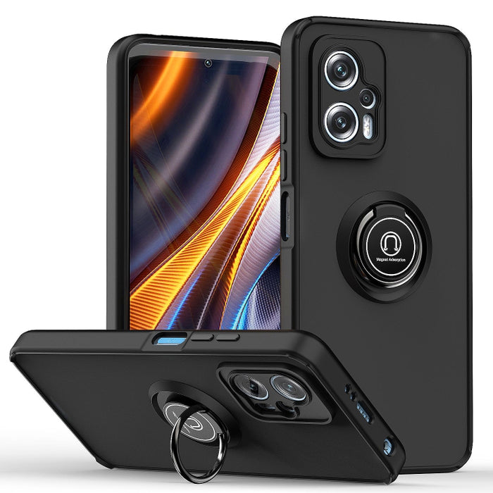 Q Shadow 1 Series Funda para teléfono de TPU y PC, For Motorola Moto G 5G 2022, For Xiaomi Redmi Note 11E, For Realme C31, For Xiaomi Poco X4 GT