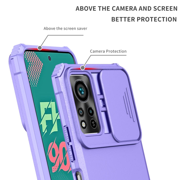 Estuche para teléfono Camshield deslizante con soporte estereoscópico, For Infinix Hot 11S NFC, For Infinix Hot 11, For Infinix Hot 10 Play/11 Play, For Infinix Hot 10s, For vivo Y20, For Xiaomi Redmi Note 11/11S Global, For Xiaomi Redmi Note 10 4G    ...