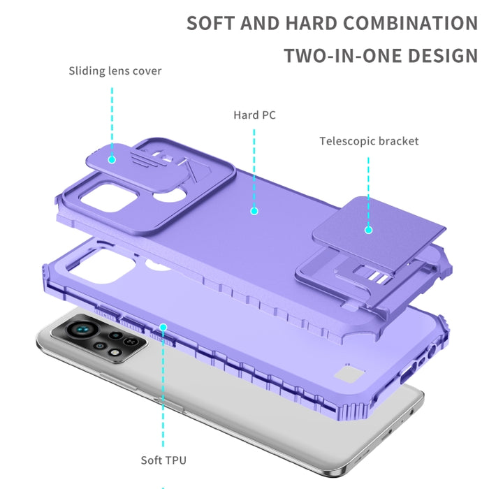 Estuche para teléfono Camshield deslizante con soporte estereoscópico, For Infinix Hot 11S NFC, For Infinix Hot 11, For Infinix Hot 10 Play/11 Play, For Infinix Hot 10s, For vivo Y20, For Xiaomi Redmi Note 11/11S Global, For Xiaomi Redmi Note 10 4G    ...