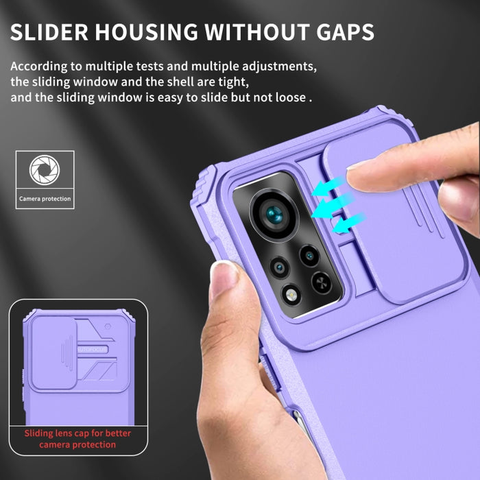 Estuche para teléfono Camshield deslizante con soporte estereoscópico, For Infinix Hot 11S NFC, For Infinix Hot 11, For Infinix Hot 10 Play/11 Play, For Infinix Hot 10s, For vivo Y20, For Xiaomi Redmi Note 11/11S Global, For Xiaomi Redmi Note 10 4G    ...