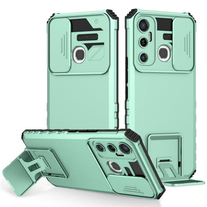 Estuche para teléfono Camshield deslizante con soporte estereoscópico, For Infinix Hot 11S NFC, For Infinix Hot 11, For Infinix Hot 10 Play/11 Play, For Infinix Hot 10s, For vivo Y20, For Xiaomi Redmi Note 11/11S Global, For Xiaomi Redmi Note 10 4G    ...
