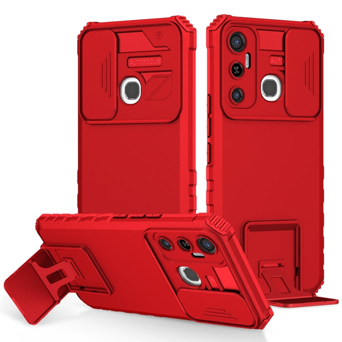 Estuche para teléfono Camshield deslizante con soporte estereoscópico, For Infinix Hot 11S NFC, For Infinix Hot 11, For Infinix Hot 10 Play/11 Play, For Infinix Hot 10s, For vivo Y20, For Xiaomi Redmi Note 11/11S Global, For Xiaomi Redmi Note 10 4G    ...