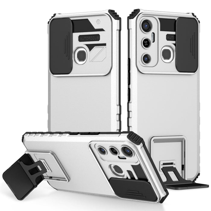 Estuche para teléfono Camshield deslizante con soporte estereoscópico, For Infinix Hot 11S NFC, For Infinix Hot 11, For Infinix Hot 10 Play/11 Play, For Infinix Hot 10s, For vivo Y20, For Xiaomi Redmi Note 11/11S Global, For Xiaomi Redmi Note 10 4G    ...