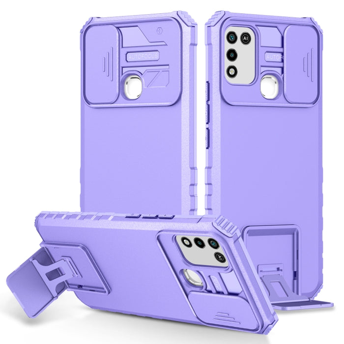 Estuche para teléfono Camshield deslizante con soporte estereoscópico, For Infinix Hot 11S NFC, For Infinix Hot 11, For Infinix Hot 10 Play/11 Play, For Infinix Hot 10s, For vivo Y20, For Xiaomi Redmi Note 11/11S Global, For Xiaomi Redmi Note 10 4G    ...