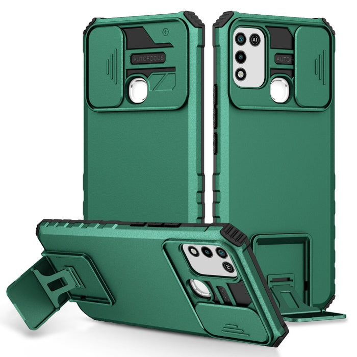 Estuche para teléfono Camshield deslizante con soporte estereoscópico, For Infinix Hot 11S NFC, For Infinix Hot 11, For Infinix Hot 10 Play/11 Play, For Infinix Hot 10s, For vivo Y20, For Xiaomi Redmi Note 11/11S Global, For Xiaomi Redmi Note 10 4G    ...