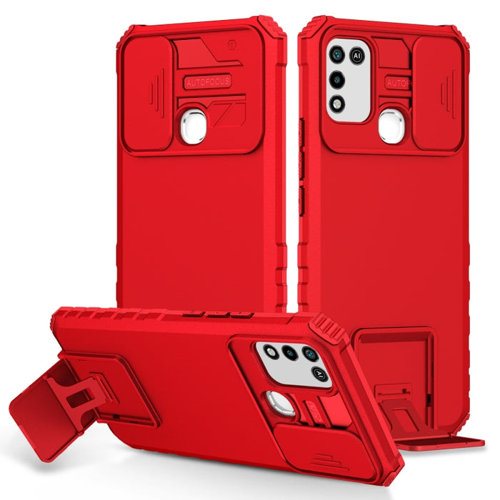 Estuche para teléfono Camshield deslizante con soporte estereoscópico, For Infinix Hot 11S NFC, For Infinix Hot 11, For Infinix Hot 10 Play/11 Play, For Infinix Hot 10s, For vivo Y20, For Xiaomi Redmi Note 11/11S Global, For Xiaomi Redmi Note 10 4G    ...