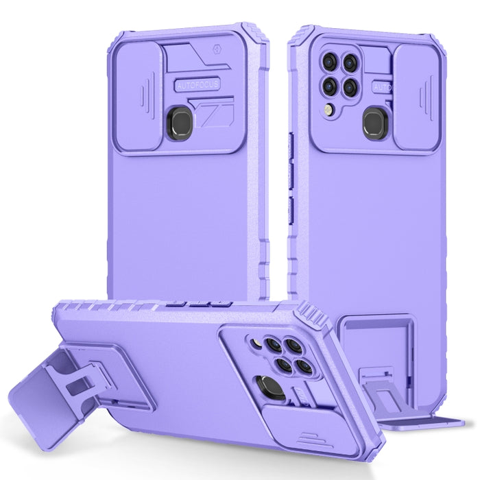 Estuche para teléfono Camshield deslizante con soporte estereoscópico, For Infinix Hot 11S NFC, For Infinix Hot 11, For Infinix Hot 10 Play/11 Play, For Infinix Hot 10s, For vivo Y20, For Xiaomi Redmi Note 11/11S Global, For Xiaomi Redmi Note 10 4G    ...