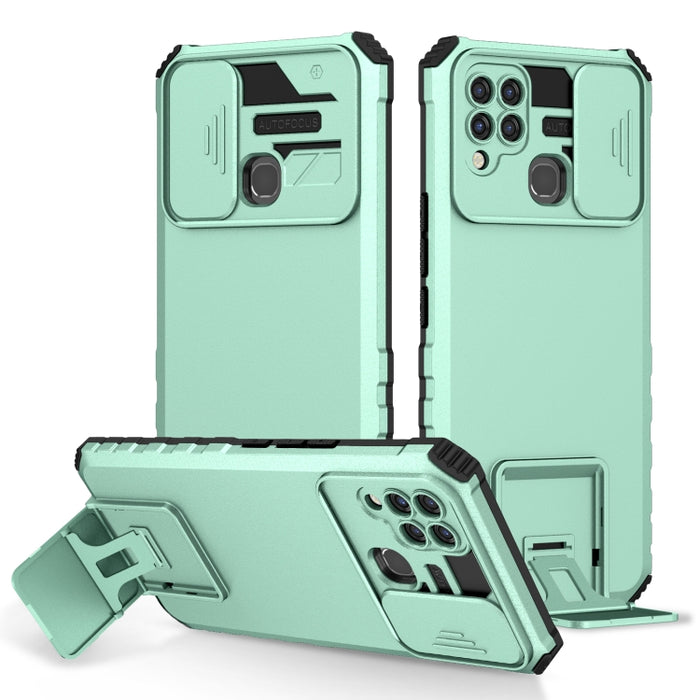 Estuche para teléfono Camshield deslizante con soporte estereoscópico, For Infinix Hot 11S NFC, For Infinix Hot 11, For Infinix Hot 10 Play/11 Play, For Infinix Hot 10s, For vivo Y20, For Xiaomi Redmi Note 11/11S Global, For Xiaomi Redmi Note 10 4G    ...