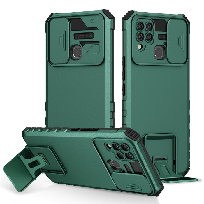Estuche para teléfono Camshield deslizante con soporte estereoscópico, For Infinix Hot 11S NFC, For Infinix Hot 11, For Infinix Hot 10 Play/11 Play, For Infinix Hot 10s, For vivo Y20, For Xiaomi Redmi Note 11/11S Global, For Xiaomi Redmi Note 10 4G    ...