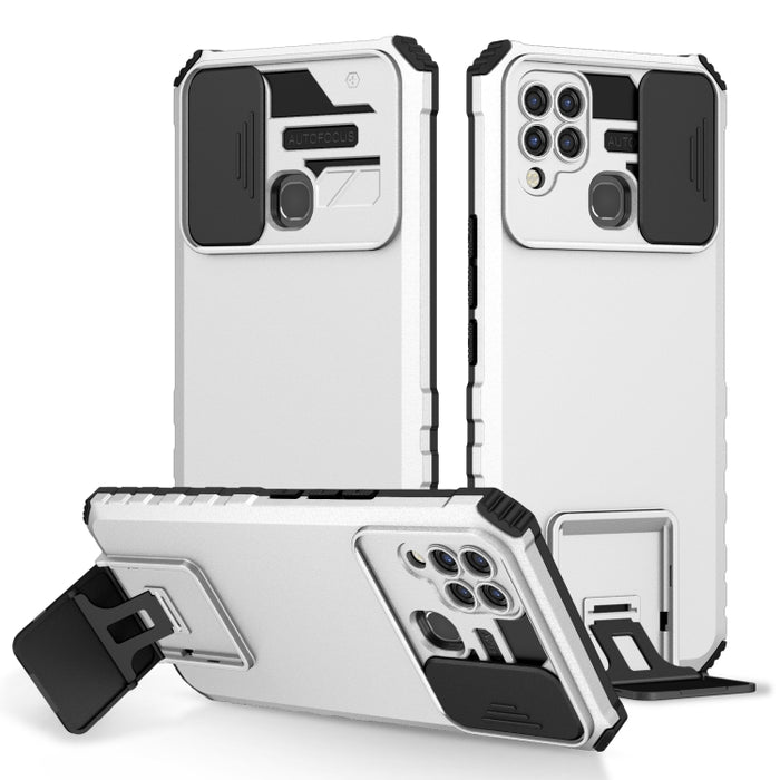 Estuche para teléfono Camshield deslizante con soporte estereoscópico, For Infinix Hot 11S NFC, For Infinix Hot 11, For Infinix Hot 10 Play/11 Play, For Infinix Hot 10s, For vivo Y20, For Xiaomi Redmi Note 11/11S Global, For Xiaomi Redmi Note 10 4G    ...