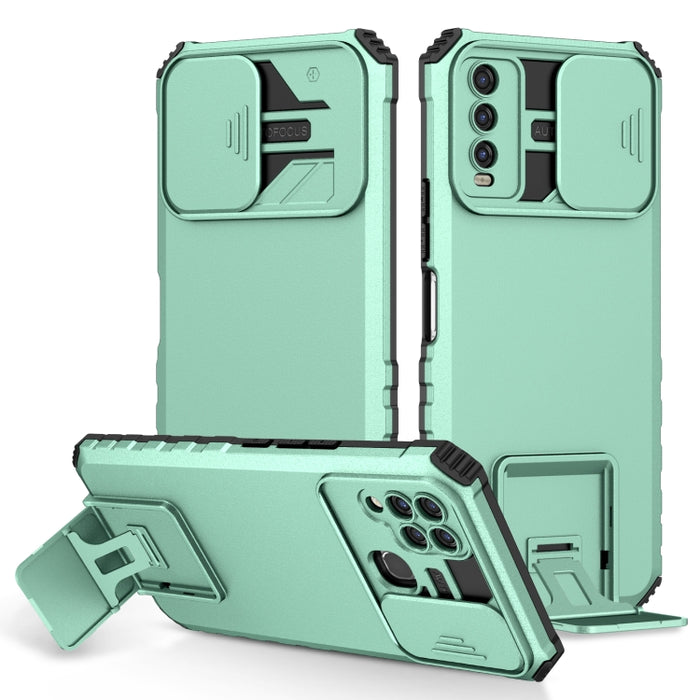 Estuche para teléfono Camshield deslizante con soporte estereoscópico, For Infinix Hot 11S NFC, For Infinix Hot 11, For Infinix Hot 10 Play/11 Play, For Infinix Hot 10s, For vivo Y20, For Xiaomi Redmi Note 11/11S Global, For Xiaomi Redmi Note 10 4G    ...