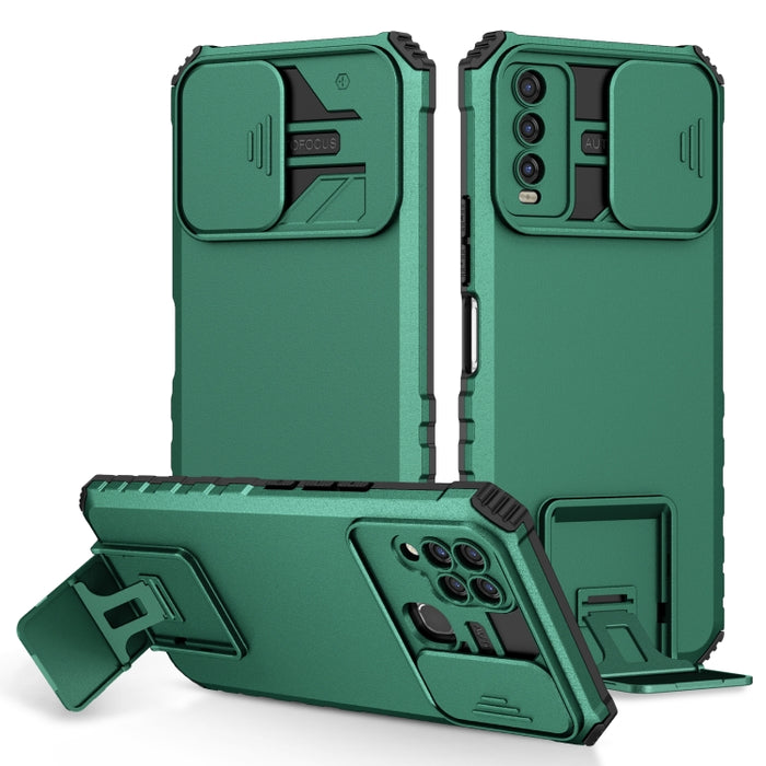 Estuche para teléfono Camshield deslizante con soporte estereoscópico, For Infinix Hot 11S NFC, For Infinix Hot 11, For Infinix Hot 10 Play/11 Play, For Infinix Hot 10s, For vivo Y20, For Xiaomi Redmi Note 11/11S Global, For Xiaomi Redmi Note 10 4G    ...