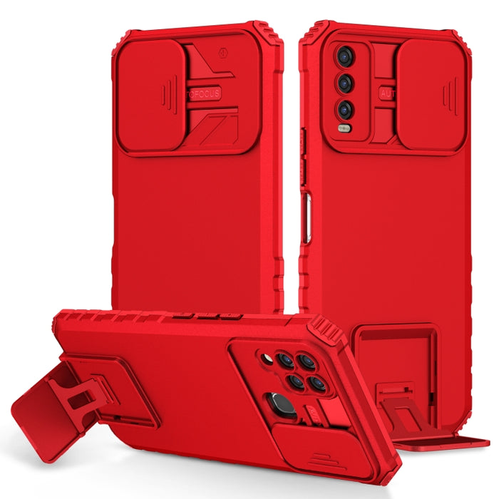 Estuche para teléfono Camshield deslizante con soporte estereoscópico, For Infinix Hot 11S NFC, For Infinix Hot 11, For Infinix Hot 10 Play/11 Play, For Infinix Hot 10s, For vivo Y20, For Xiaomi Redmi Note 11/11S Global, For Xiaomi Redmi Note 10 4G    ...