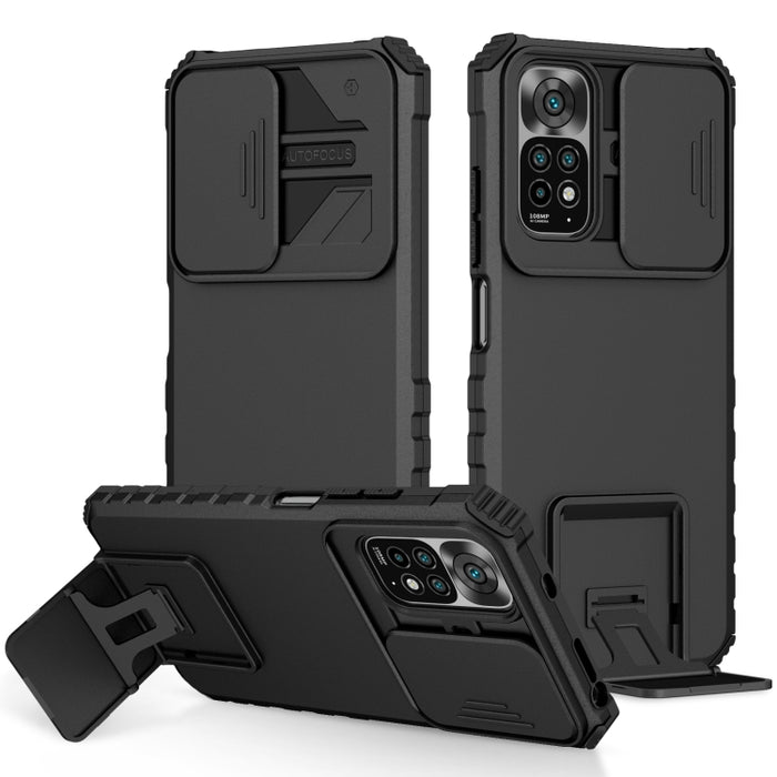 Estuche para teléfono Camshield deslizante con soporte estereoscópico, For Infinix Hot 11S NFC, For Infinix Hot 11, For Infinix Hot 10 Play/11 Play, For Infinix Hot 10s, For vivo Y20, For Xiaomi Redmi Note 11/11S Global, For Xiaomi Redmi Note 10 4G    ...