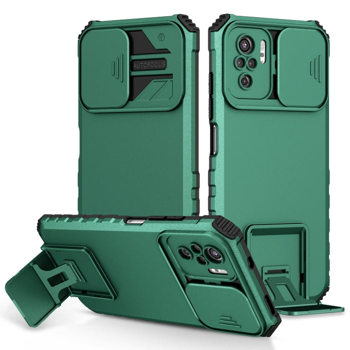 Estuche para teléfono Camshield deslizante con soporte estereoscópico, For Infinix Hot 11S NFC, For Infinix Hot 11, For Infinix Hot 10 Play/11 Play, For Infinix Hot 10s, For vivo Y20, For Xiaomi Redmi Note 11/11S Global, For Xiaomi Redmi Note 10 4G    ...