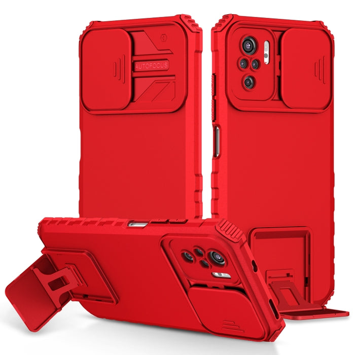 Estuche para teléfono Camshield deslizante con soporte estereoscópico, For Infinix Hot 11S NFC, For Infinix Hot 11, For Infinix Hot 10 Play/11 Play, For Infinix Hot 10s, For vivo Y20, For Xiaomi Redmi Note 11/11S Global, For Xiaomi Redmi Note 10 4G    ...