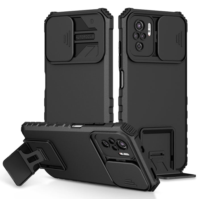 Estuche para teléfono Camshield deslizante con soporte estereoscópico, For Infinix Hot 11S NFC, For Infinix Hot 11, For Infinix Hot 10 Play/11 Play, For Infinix Hot 10s, For vivo Y20, For Xiaomi Redmi Note 11/11S Global, For Xiaomi Redmi Note 10 4G    ...
