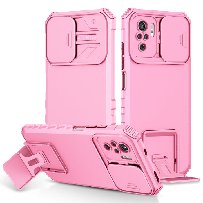 Estuche para teléfono Camshield deslizante con soporte estereoscópico, For Infinix Hot 11S NFC, For Infinix Hot 11, For Infinix Hot 10 Play/11 Play, For Infinix Hot 10s, For vivo Y20, For Xiaomi Redmi Note 11/11S Global, For Xiaomi Redmi Note 10 4G    ...