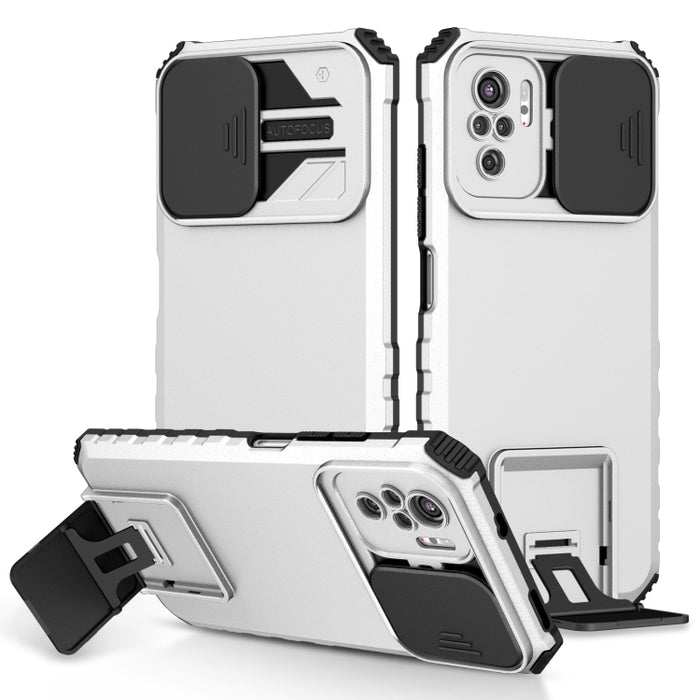 Estuche para teléfono Camshield deslizante con soporte estereoscópico, For Infinix Hot 11S NFC, For Infinix Hot 11, For Infinix Hot 10 Play/11 Play, For Infinix Hot 10s, For vivo Y20, For Xiaomi Redmi Note 11/11S Global, For Xiaomi Redmi Note 10 4G    ...