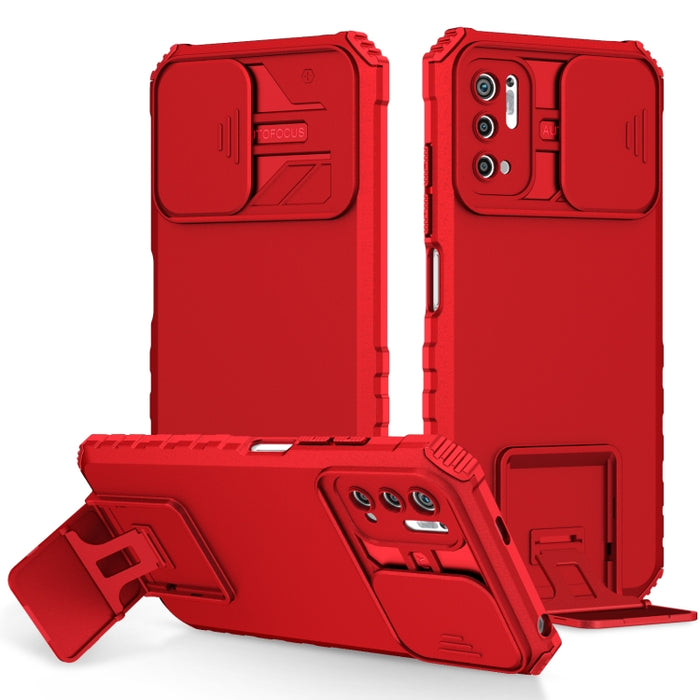Estuche para teléfono Camshield deslizante con soporte estereoscópico, For Infinix Hot 11S NFC, For Infinix Hot 11, For Infinix Hot 10 Play/11 Play, For Infinix Hot 10s, For vivo Y20, For Xiaomi Redmi Note 11/11S Global, For Xiaomi Redmi Note 10 4G    ...