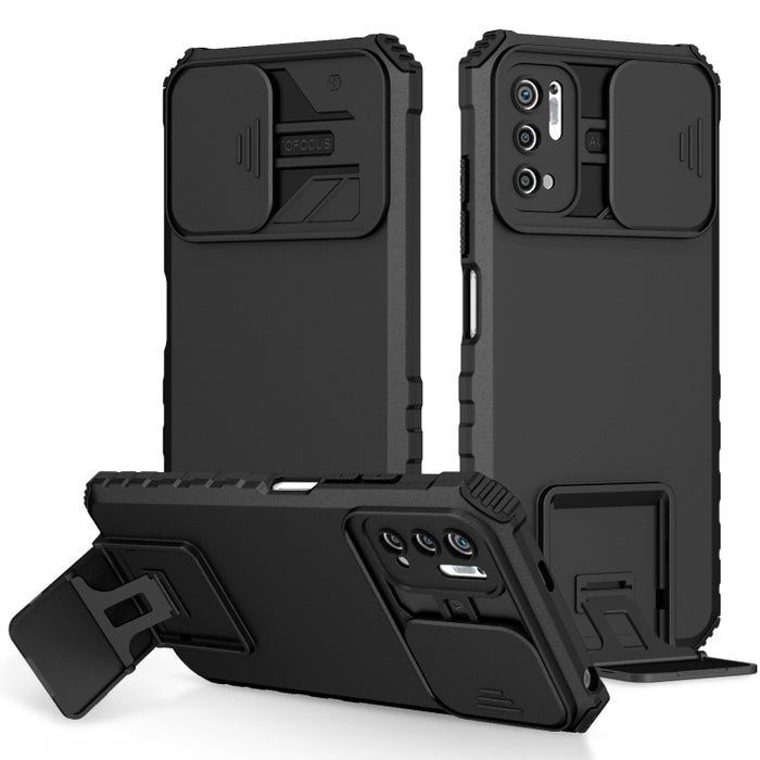 Estuche para teléfono Camshield deslizante con soporte estereoscópico, For Infinix Hot 11S NFC, For Infinix Hot 11, For Infinix Hot 10 Play/11 Play, For Infinix Hot 10s, For vivo Y20, For Xiaomi Redmi Note 11/11S Global, For Xiaomi Redmi Note 10 4G    ...