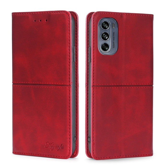 Estuche para teléfono de cuero con tapa horizontal magnética con textura de vaca, For Motorola Moto G62 5G, For OPPO A57 4G 2022, For OPPO A57 5G 2022/Realme Q5i, For OPPO Reno7 4G/F21 Pro 4G, For OPPO Reno7 A Japan Version, For Alcatel 1B 2022        ...