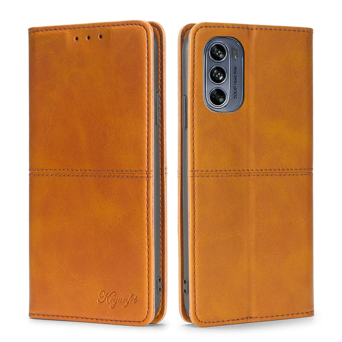 Estuche para teléfono de cuero con tapa horizontal magnética con textura de vaca, For Motorola Moto G62 5G, For OPPO A57 4G 2022, For OPPO A57 5G 2022/Realme Q5i, For OPPO Reno7 4G/F21 Pro 4G, For OPPO Reno7 A Japan Version, For Alcatel 1B 2022        ...