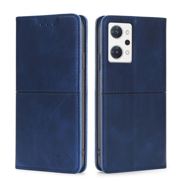 Estuche para teléfono de cuero con tapa horizontal magnética con textura de vaca, For Motorola Moto G62 5G, For OPPO A57 4G 2022, For OPPO A57 5G 2022/Realme Q5i, For OPPO Reno7 4G/F21 Pro 4G, For OPPO Reno7 A Japan Version, For Alcatel 1B 2022        ...