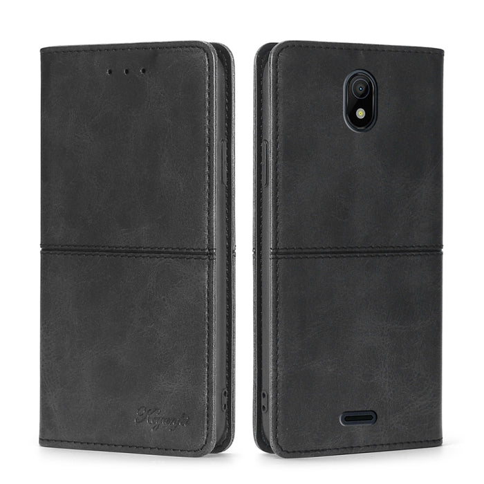 Estuche para teléfono de cuero con tapa horizontal magnética con textura de vaca, For Motorola Moto G62 5G, For OPPO A57 4G 2022, For OPPO A57 5G 2022/Realme Q5i, For OPPO Reno7 4G/F21 Pro 4G, For OPPO Reno7 A Japan Version, For Alcatel 1B 2022        ...