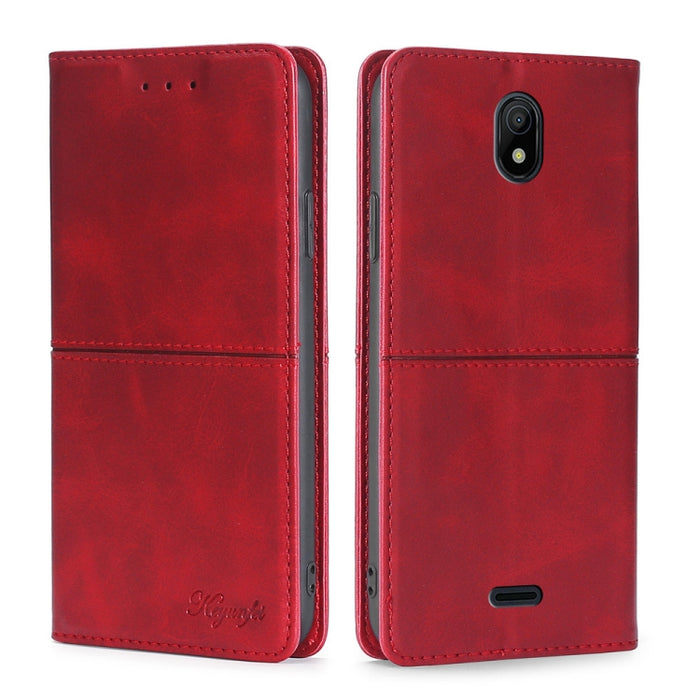 Estuche para teléfono de cuero con tapa horizontal magnética con textura de vaca, For Motorola Moto G62 5G, For OPPO A57 4G 2022, For OPPO A57 5G 2022/Realme Q5i, For OPPO Reno7 4G/F21 Pro 4G, For OPPO Reno7 A Japan Version, For Alcatel 1B 2022        ...