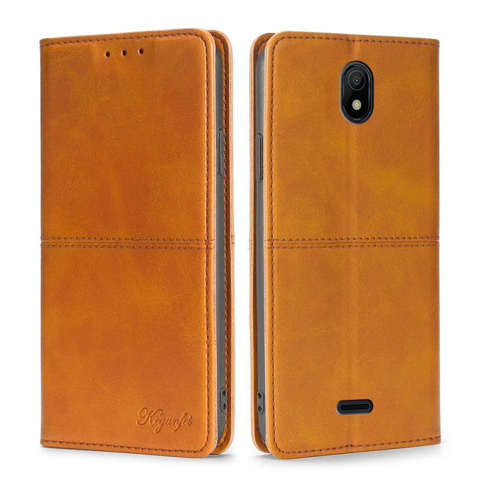 Estuche para teléfono de cuero con tapa horizontal magnética con textura de vaca, For Motorola Moto G62 5G, For OPPO A57 4G 2022, For OPPO A57 5G 2022/Realme Q5i, For OPPO Reno7 4G/F21 Pro 4G, For OPPO Reno7 A Japan Version, For Alcatel 1B 2022        ...