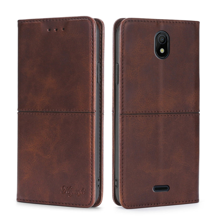 Estuche para teléfono de cuero con tapa horizontal magnética con textura de vaca, For Motorola Moto G62 5G, For OPPO A57 4G 2022, For OPPO A57 5G 2022/Realme Q5i, For OPPO Reno7 4G/F21 Pro 4G, For OPPO Reno7 A Japan Version, For Alcatel 1B 2022        ...
