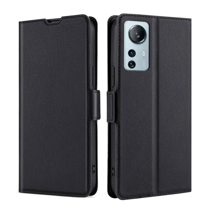 Estuche para teléfono de cuero con tapa horizontal y hebilla lateral de voltaje ultrafino, For Xiaomi 12 Lite, For Xiaomi Redmi Note 11T Pro 5G/Note 11T Pro+ 5G, For Xiaomi Poco M4 5G, For Xiaomi 12S Ultra