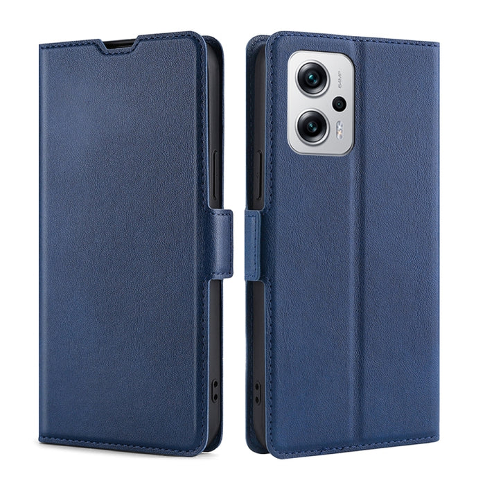 Estuche para teléfono de cuero con tapa horizontal y hebilla lateral de voltaje ultrafino, For Xiaomi 12 Lite, For Xiaomi Redmi Note 11T Pro 5G/Note 11T Pro+ 5G, For Xiaomi Poco M4 5G, For Xiaomi 12S Ultra