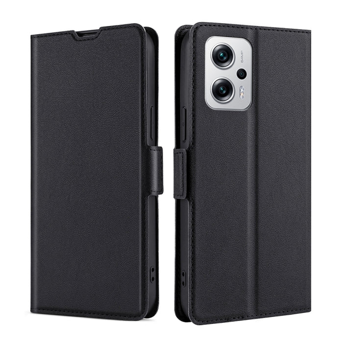 Estuche para teléfono de cuero con tapa horizontal y hebilla lateral de voltaje ultrafino, For Xiaomi 12 Lite, For Xiaomi Redmi Note 11T Pro 5G/Note 11T Pro+ 5G, For Xiaomi Poco M4 5G, For Xiaomi 12S Ultra